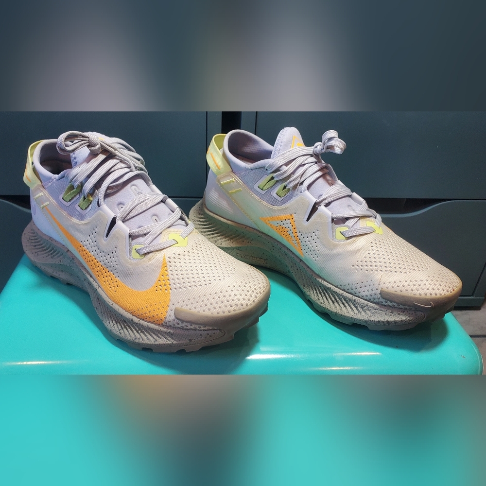 NIKE PEGASUS TRAIL 2 ☆ Limelight Laser Orange ☆ SIZE 7 US WOMENS - Picture 5 of 13